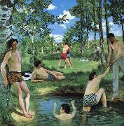 Frederic Bazille Scene d Ete painting
